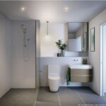 Bathroom, Perth Hub Apartment, CBD Perth, Western Australia, Australia